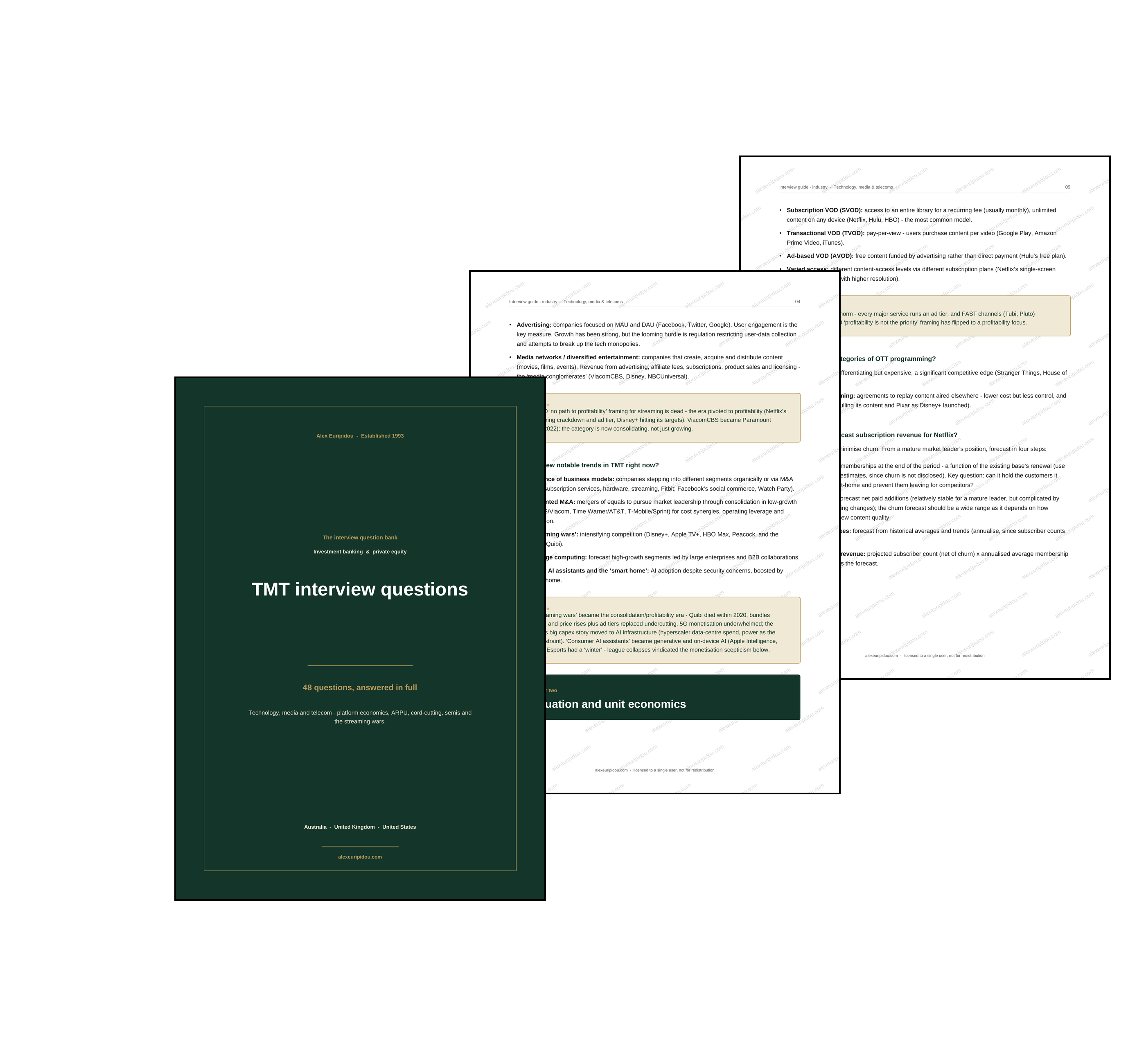 TMT interview questions